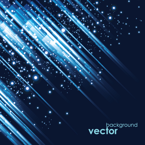 free vector Cool blue background vector 3 glare